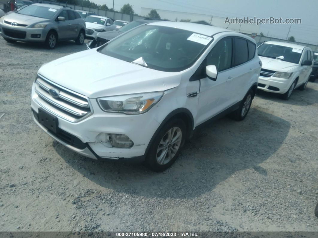 2017 Ford Escape Se White vin: 1FMCU0G96HUC56262