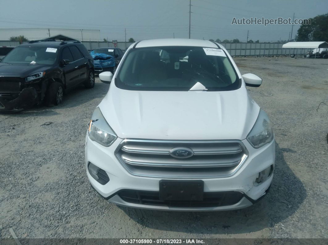 2017 Ford Escape Se White vin: 1FMCU0G96HUC56262