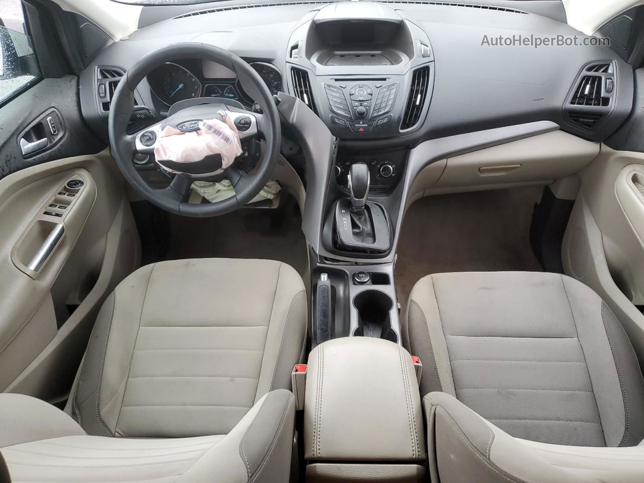 2014 Ford Escape Se Белый vin: 1FMCU0G97EUD73067