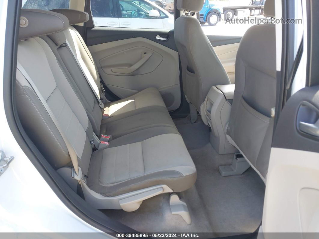 2015 Ford Escape Se Белый vin: 1FMCU0G97FUB41991