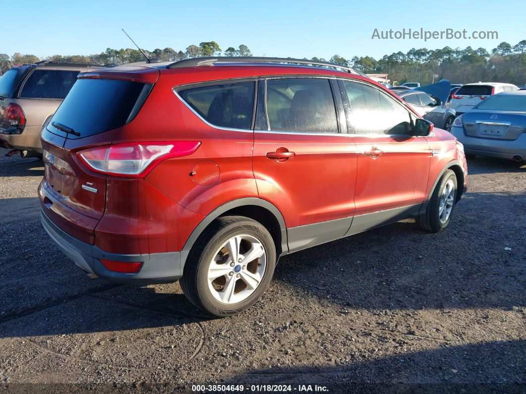 2015 Ford Escape Se Maroon vin: 1FMCU0G97FUC20996