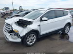 2017 Ford Escape Se White vin: 1FMCU0G97HUA25354