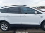 2017 Ford Escape Se White vin: 1FMCU0G97HUA25354