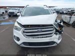 2017 Ford Escape Se White vin: 1FMCU0G97HUA25354