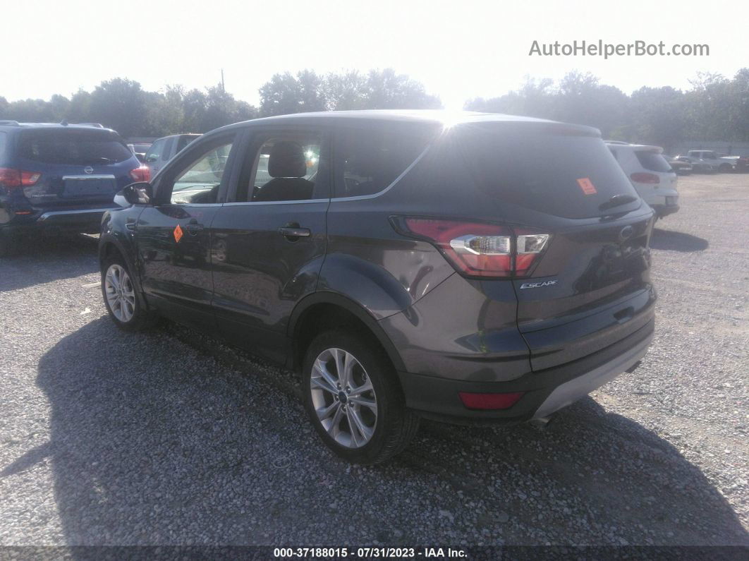 2017 Ford Escape Se Gray vin: 1FMCU0G97HUA95453