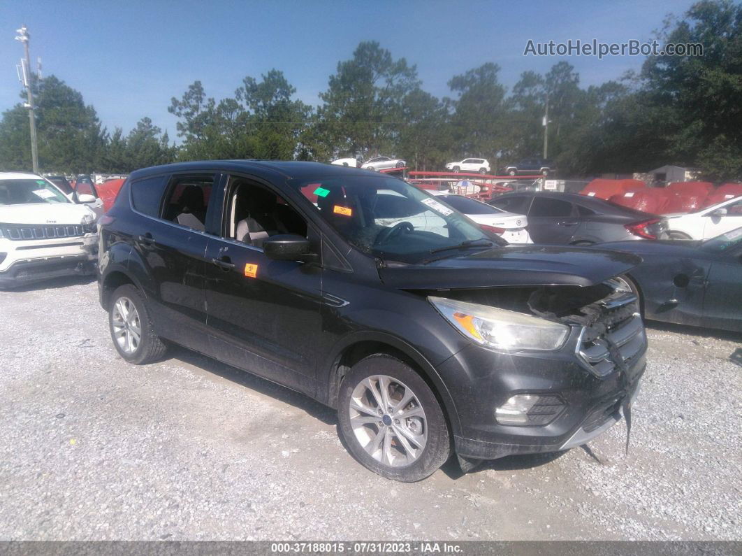 2017 Ford Escape Se Gray vin: 1FMCU0G97HUA95453