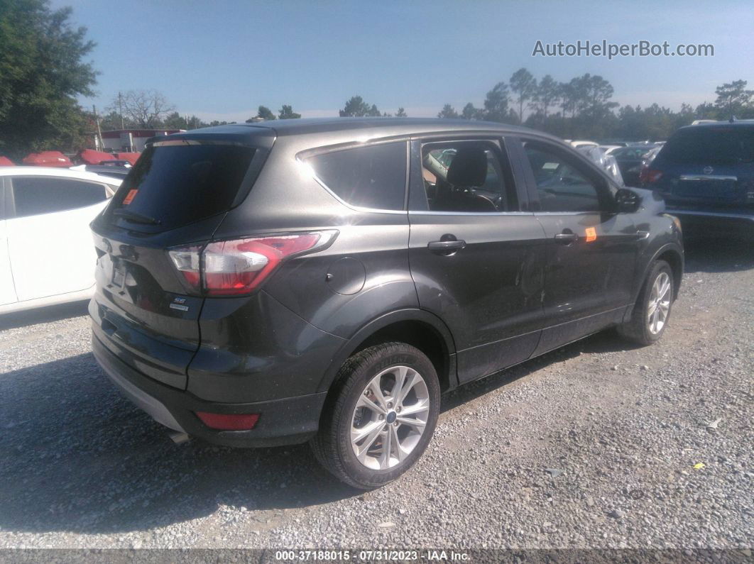 2017 Ford Escape Se Gray vin: 1FMCU0G97HUA95453