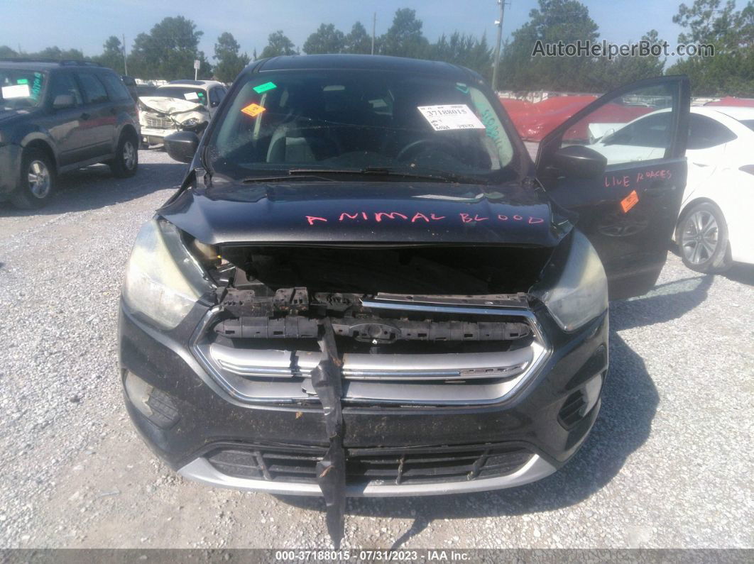 2017 Ford Escape Se Gray vin: 1FMCU0G97HUA95453