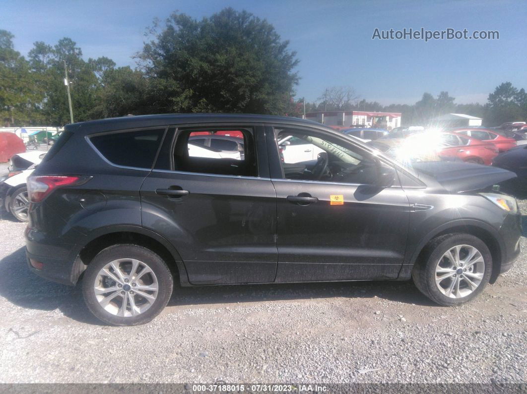 2017 Ford Escape Se Gray vin: 1FMCU0G97HUA95453