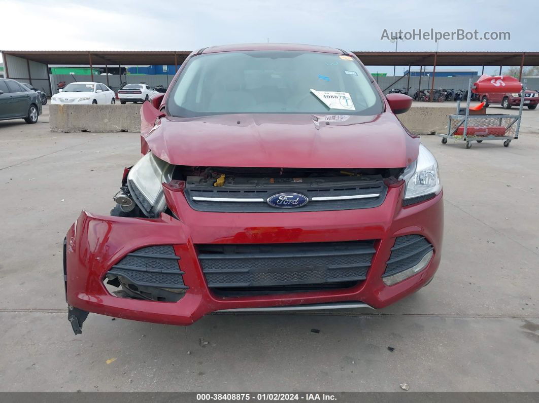 2014 Ford Escape Se Red vin: 1FMCU0G98EUA51750