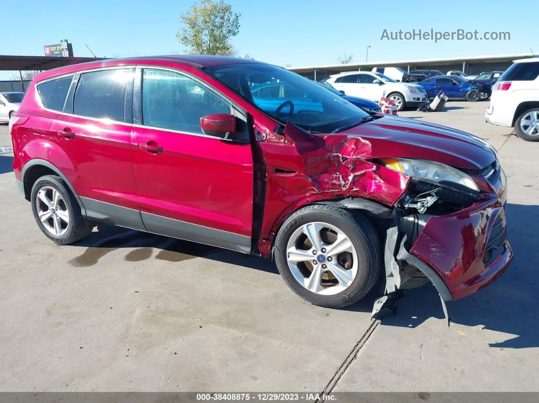 2014 Ford Escape Se Red vin: 1FMCU0G98EUA51750