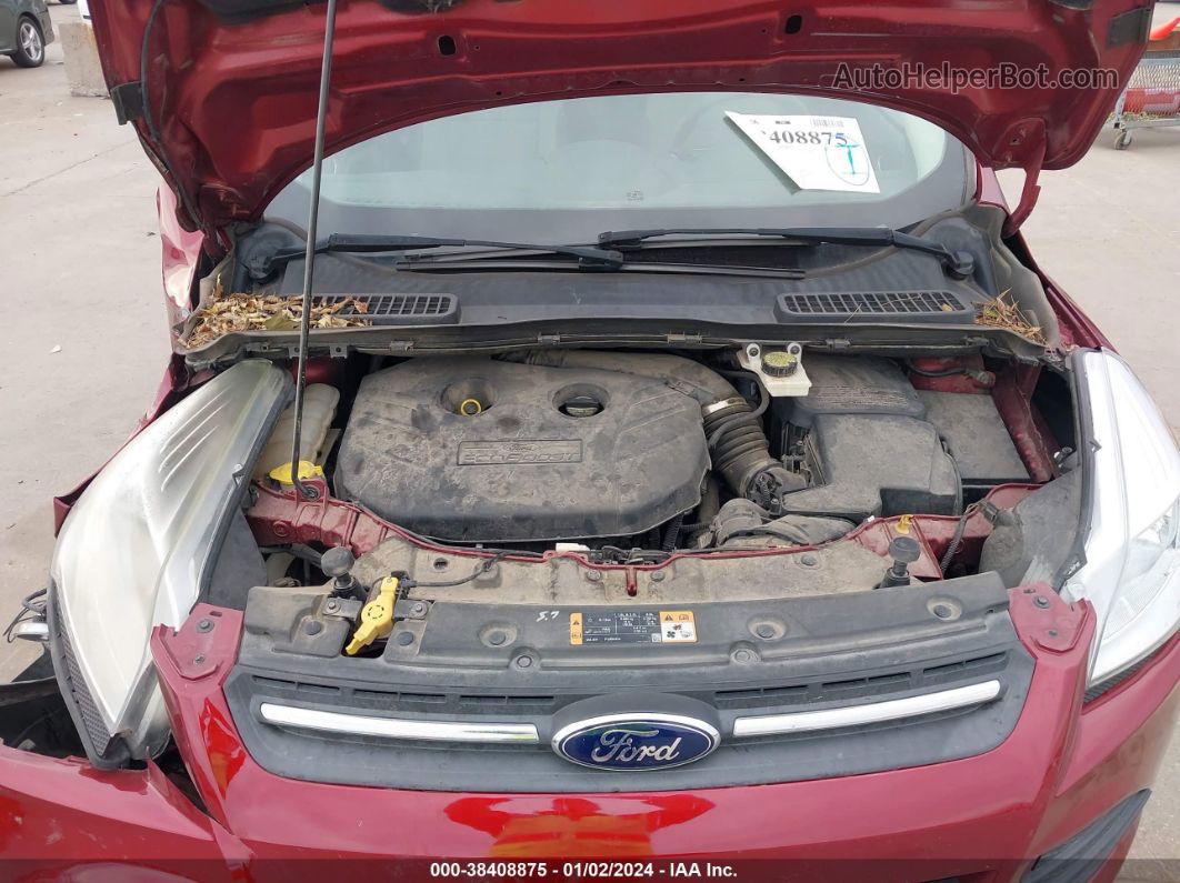 2014 Ford Escape Se Красный vin: 1FMCU0G98EUA51750