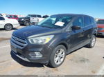 2017 Ford Escape Se Gray vin: 1FMCU0G98HUA83635