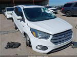 2017 Ford Escape Se White vin: 1FMCU0G98HUD67038