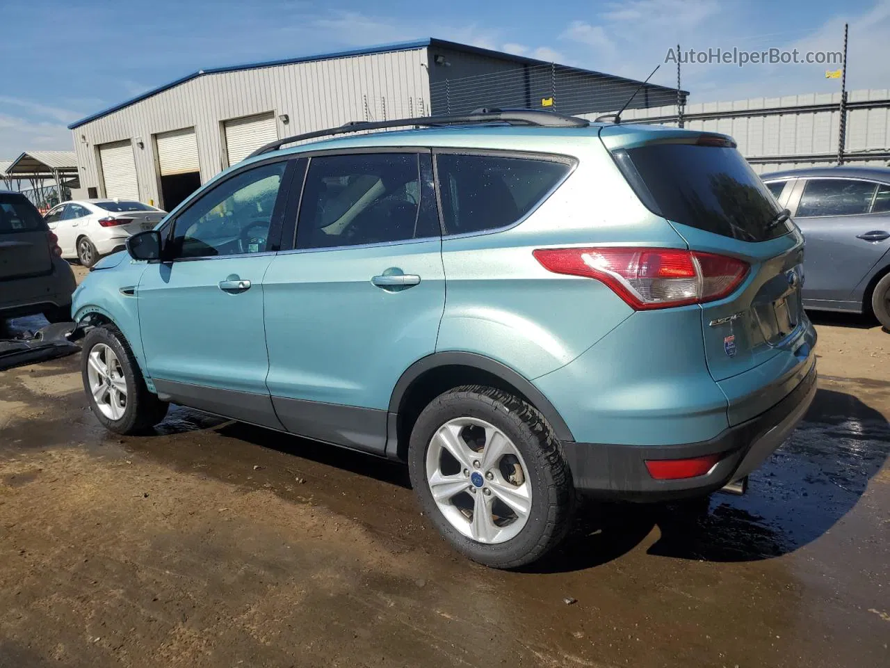 2013 Ford Escape Se Turquoise vin: 1FMCU0G99DUD22071