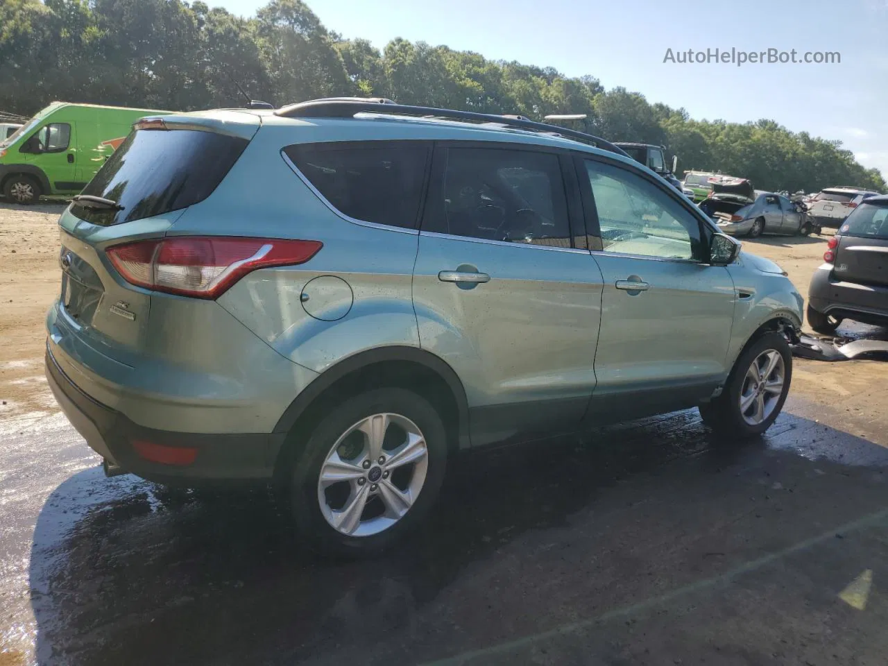 2013 Ford Escape Se Turquoise vin: 1FMCU0G99DUD22071