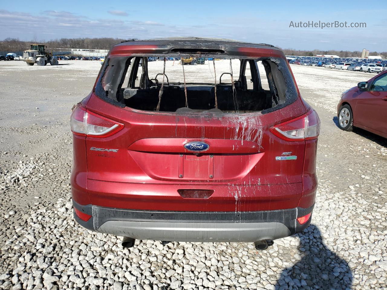 2014 Ford Escape Se Burn vin: 1FMCU0G99EUD82207