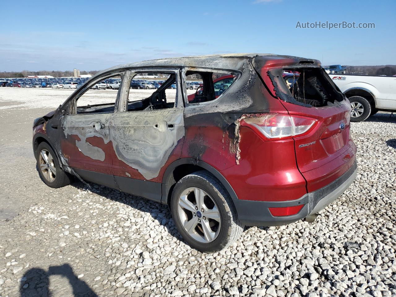 2014 Ford Escape Se Burn vin: 1FMCU0G99EUD82207