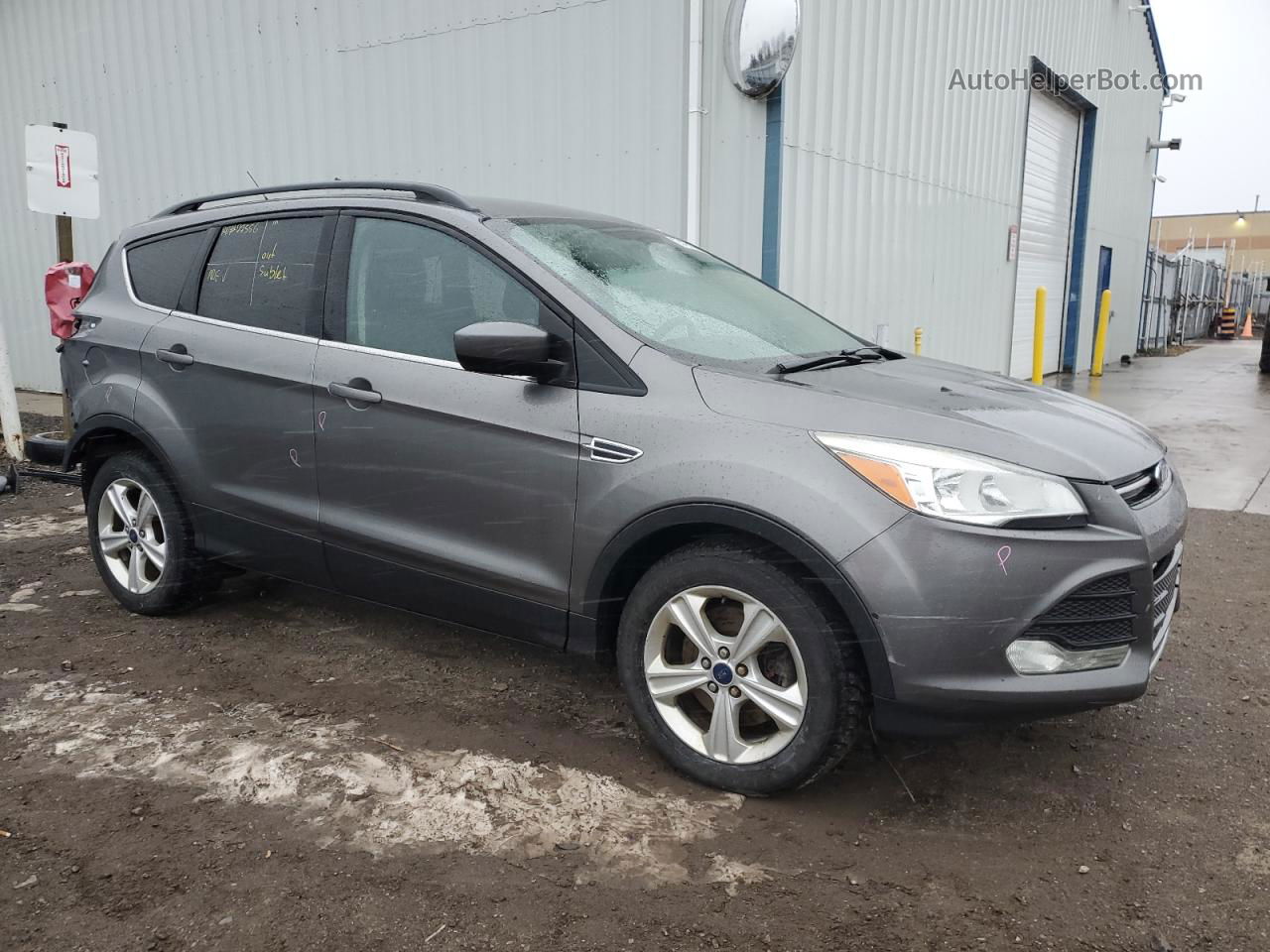 2014 Ford Escape Se Gray vin: 1FMCU0G99EUD96124