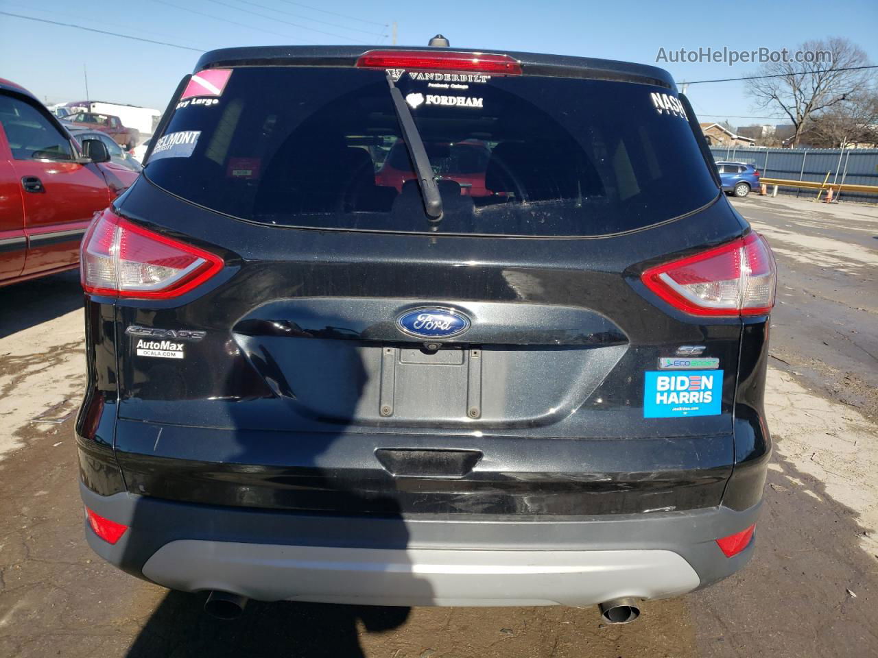 2015 Ford Escape Se Black vin: 1FMCU0G99FUB64317