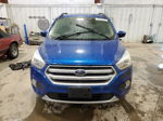 2017 Ford Escape Se Синий vin: 1FMCU0G99HUA16669