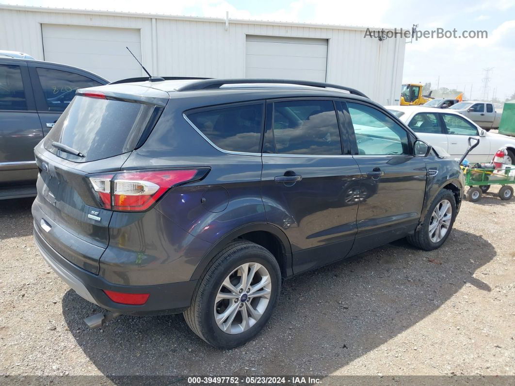 2017 Ford Escape Se Gray vin: 1FMCU0G99HUE53247