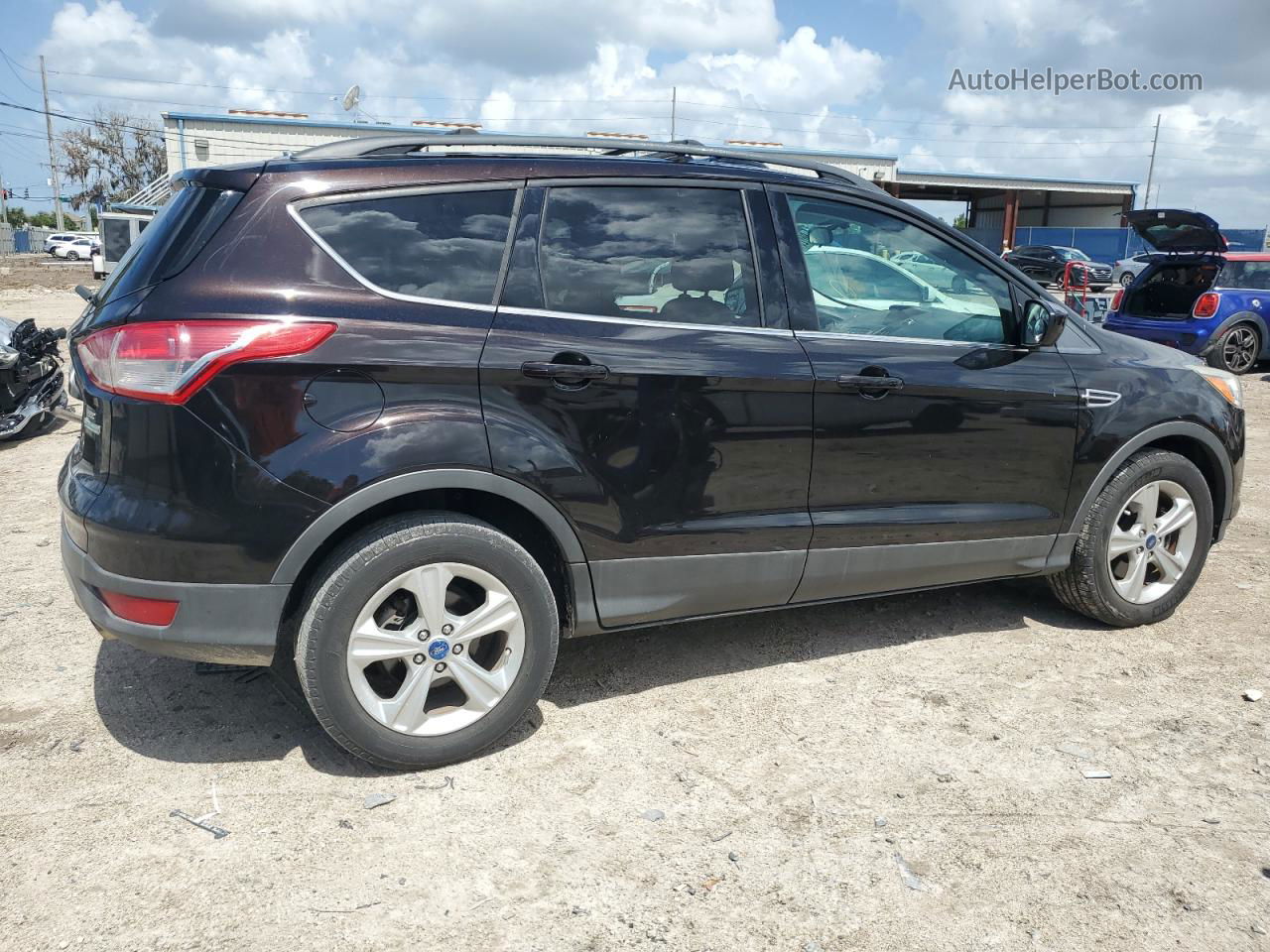 2013 Ford Escape Se Black vin: 1FMCU0G9XDUD49067