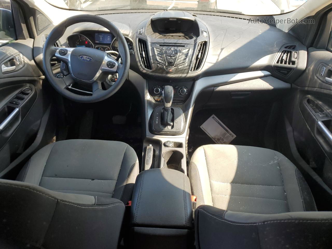 2015 Ford Escape Se Gray vin: 1FMCU0G9XFUA80801