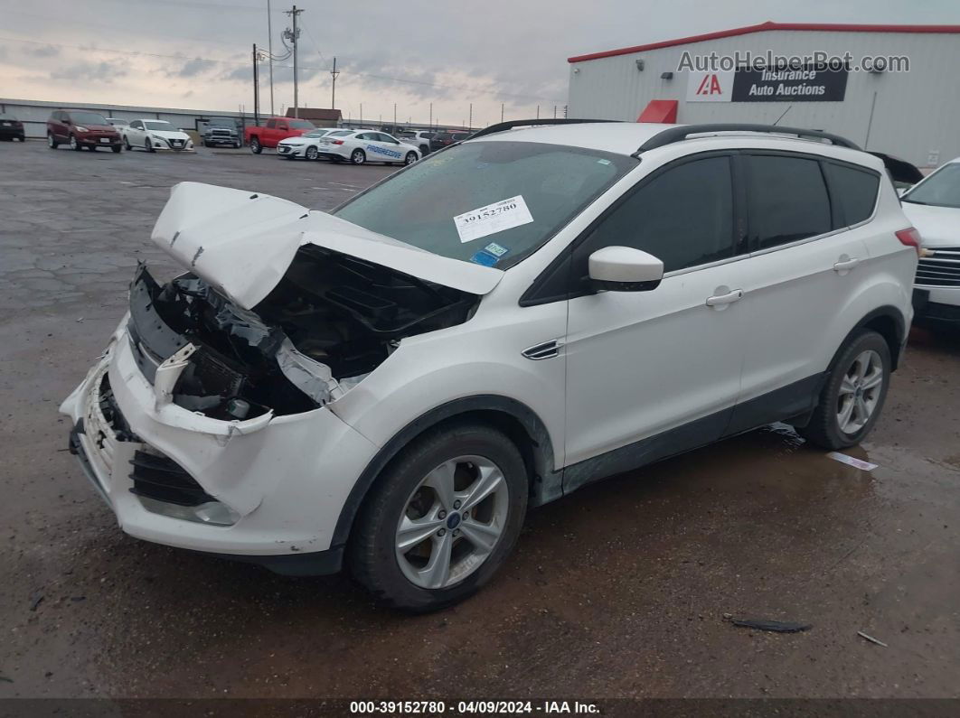 2015 Ford Escape Se White vin: 1FMCU0G9XFUB05518