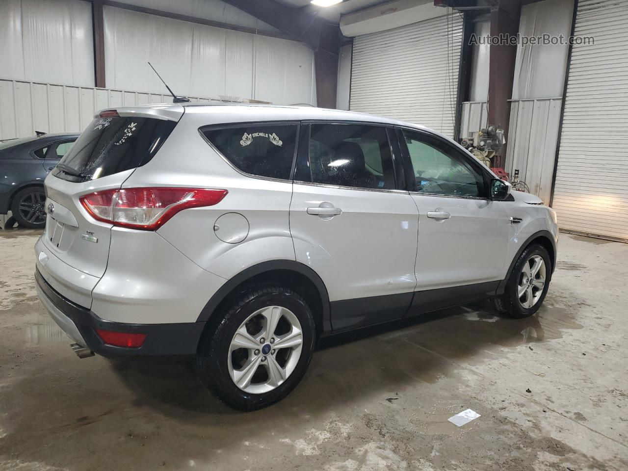 2015 Ford Escape Se Silver vin: 1FMCU0G9XFUC65334