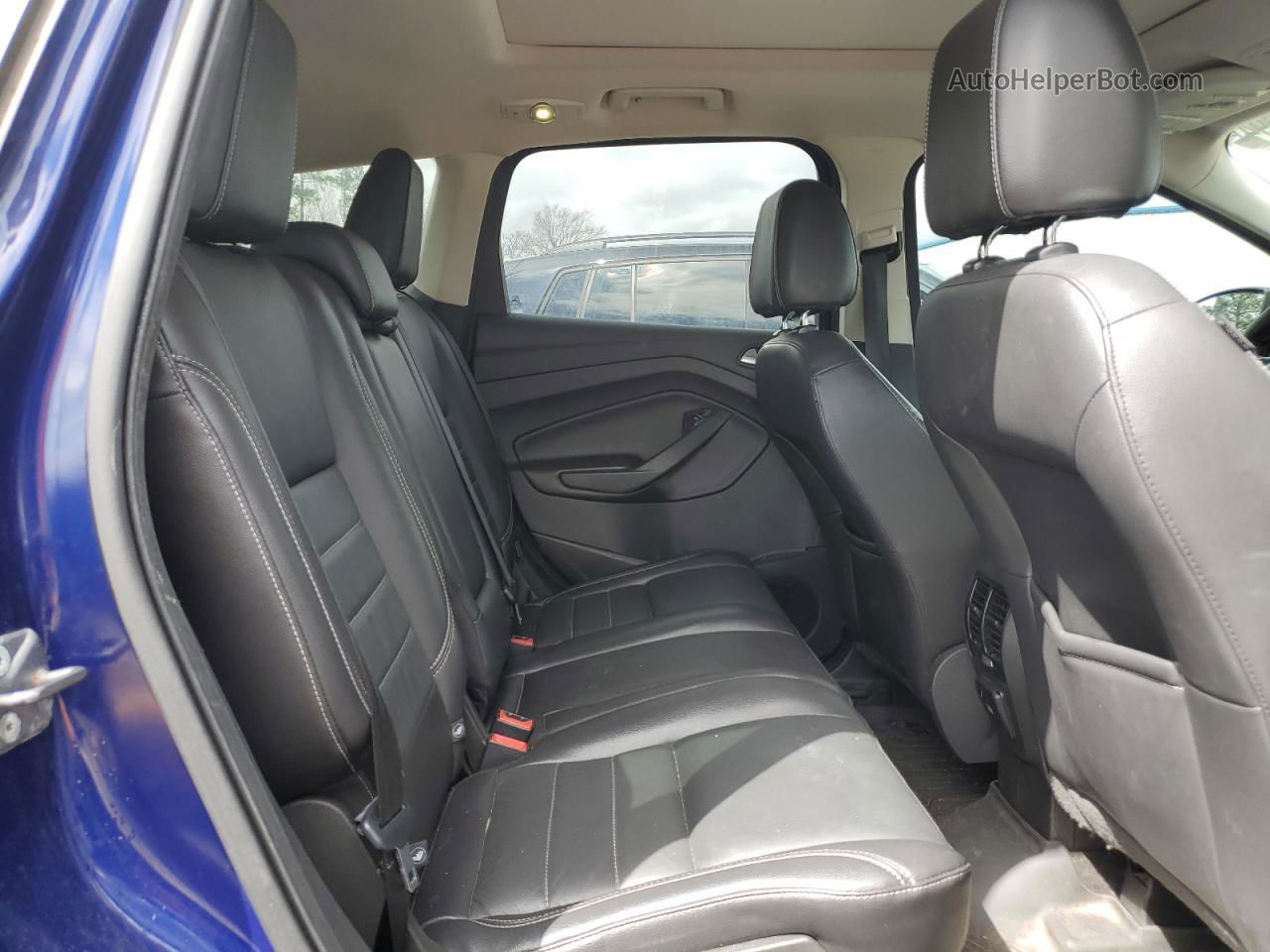 2016 Ford Escape Se Blue vin: 1FMCU0G9XGUB19419