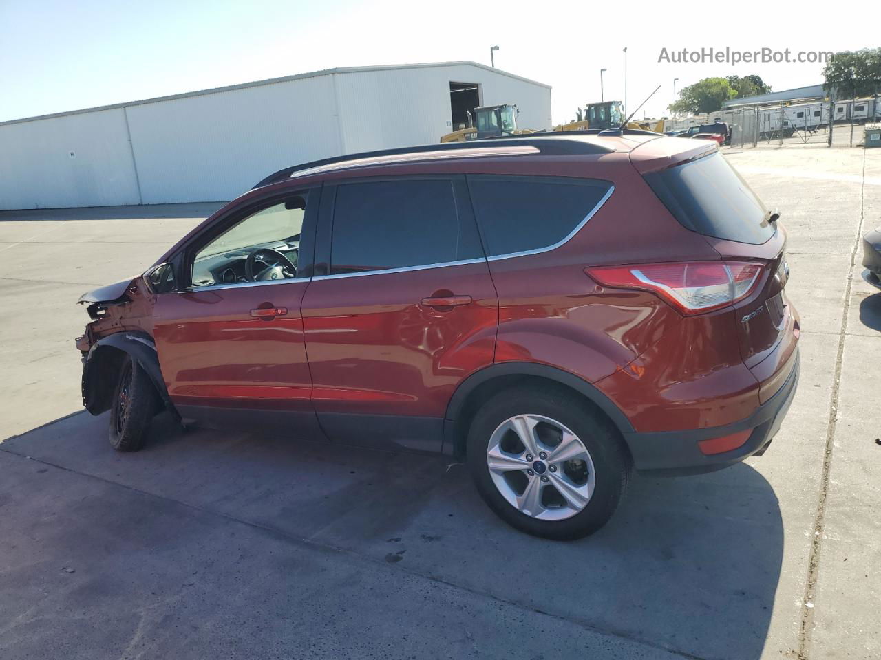 2016 Ford Escape Se Maroon vin: 1FMCU0G9XGUB39072