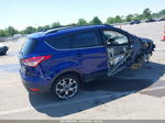 2016 Ford Escape Se Blue vin: 1FMCU0G9XGUB94265