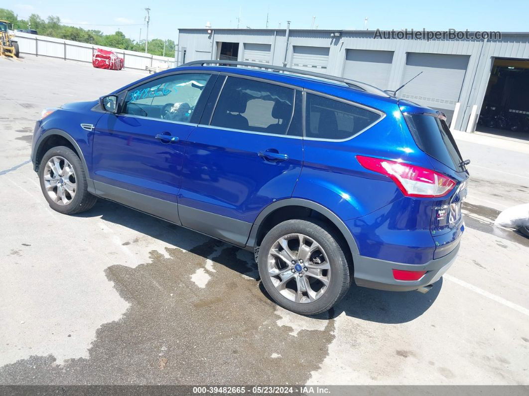 2016 Ford Escape Se Blue vin: 1FMCU0G9XGUB94265