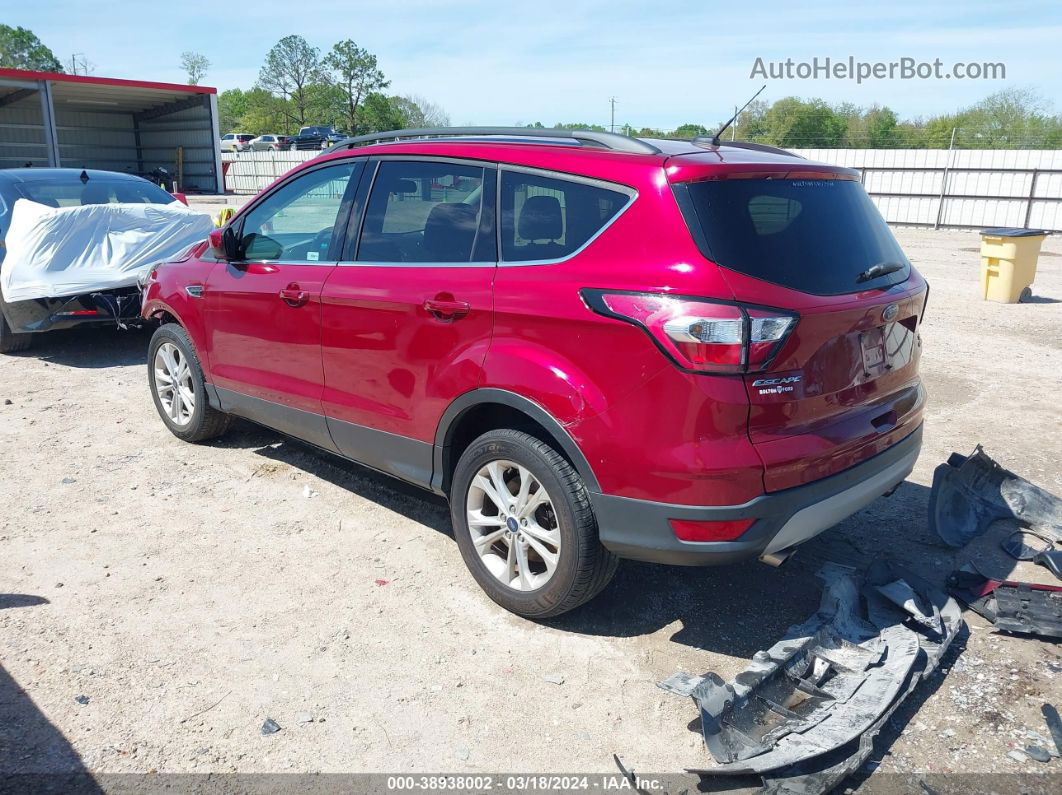 2017 Ford Escape Se Red vin: 1FMCU0GD0HUD04519