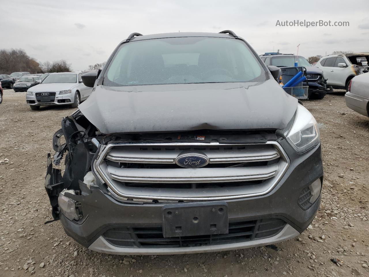 2017 Ford Escape Se Угольный vin: 1FMCU0GD0HUD38993