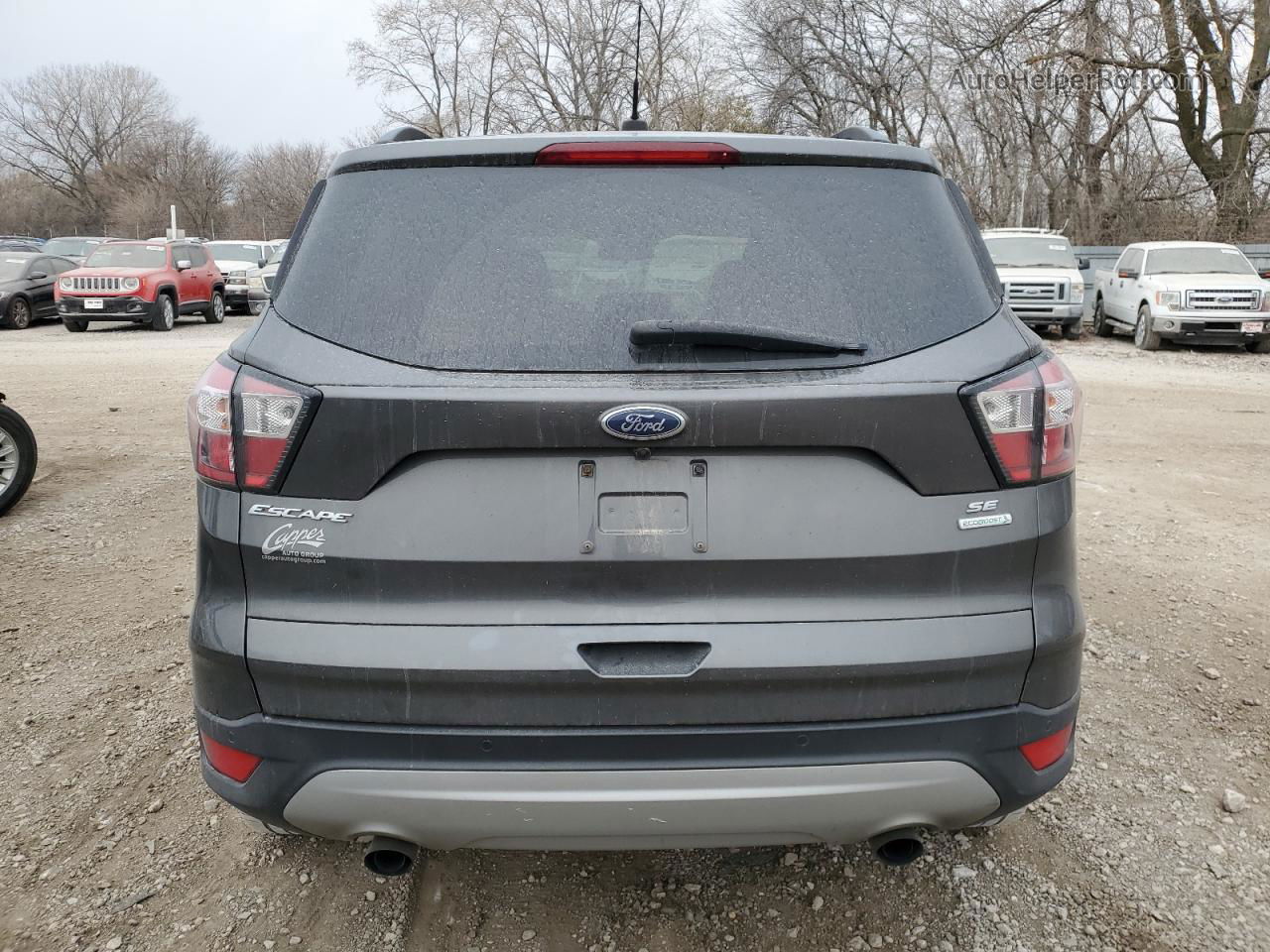 2017 Ford Escape Se Угольный vin: 1FMCU0GD0HUD38993