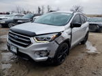 2017 Ford Escape Se Silver vin: 1FMCU0GD0HUD52067