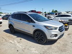 2017 Ford Escape Se Silver vin: 1FMCU0GD0HUE68286