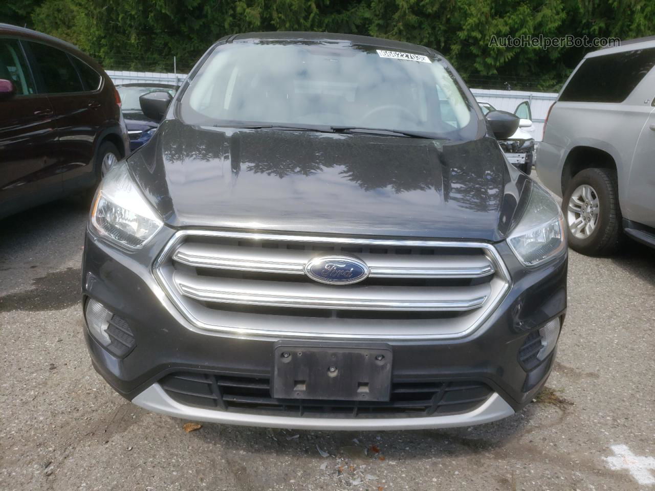 2017 Ford Escape Se Gray vin: 1FMCU0GD0HUE75710