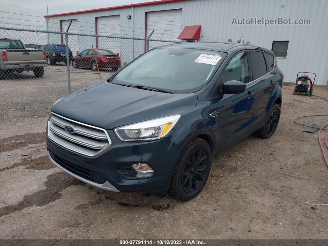 2019 Ford Escape Se Blue vin: 1FMCU0GD0KUA01831