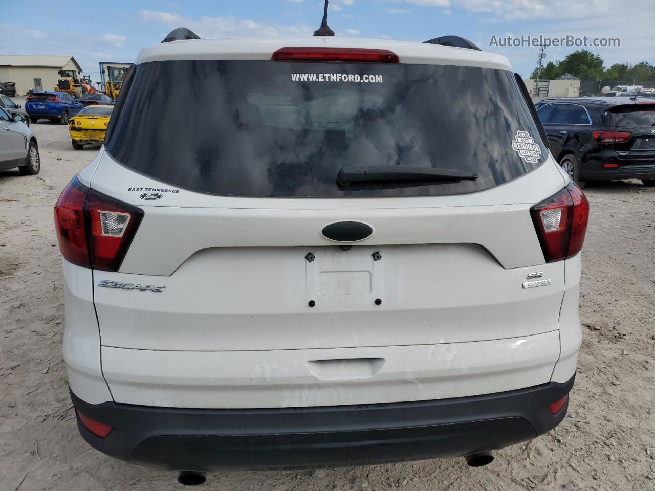 2019 Ford Escape Se Белый vin: 1FMCU0GD0KUA26793