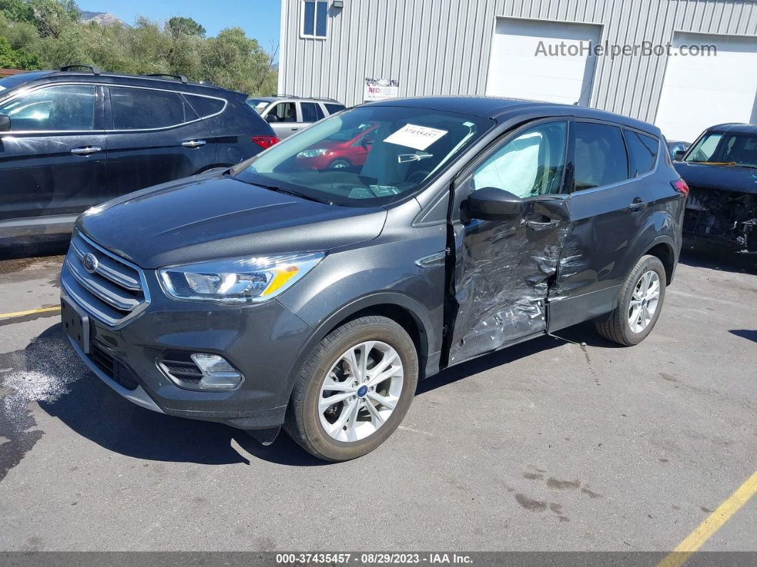 2019 Ford Escape Se Gray vin: 1FMCU0GD0KUA30892