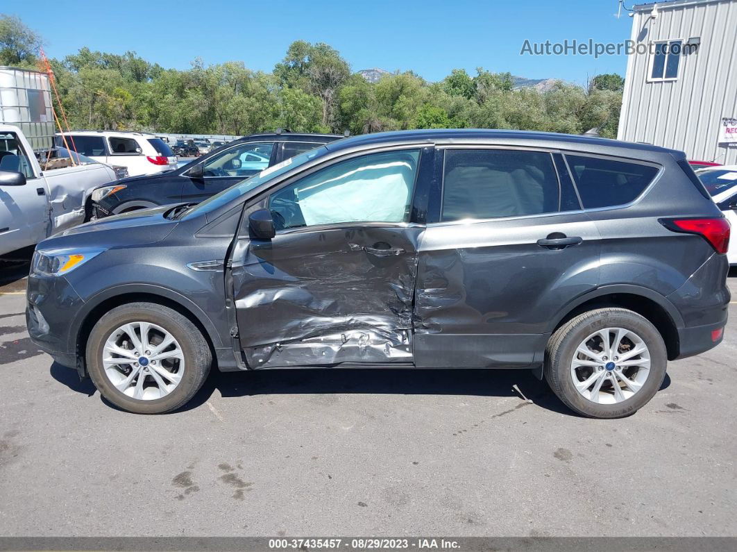 2019 Ford Escape Se Gray vin: 1FMCU0GD0KUA30892