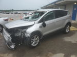 2017 Ford Escape Se Silver vin: 1FMCU0GD1HUA40596