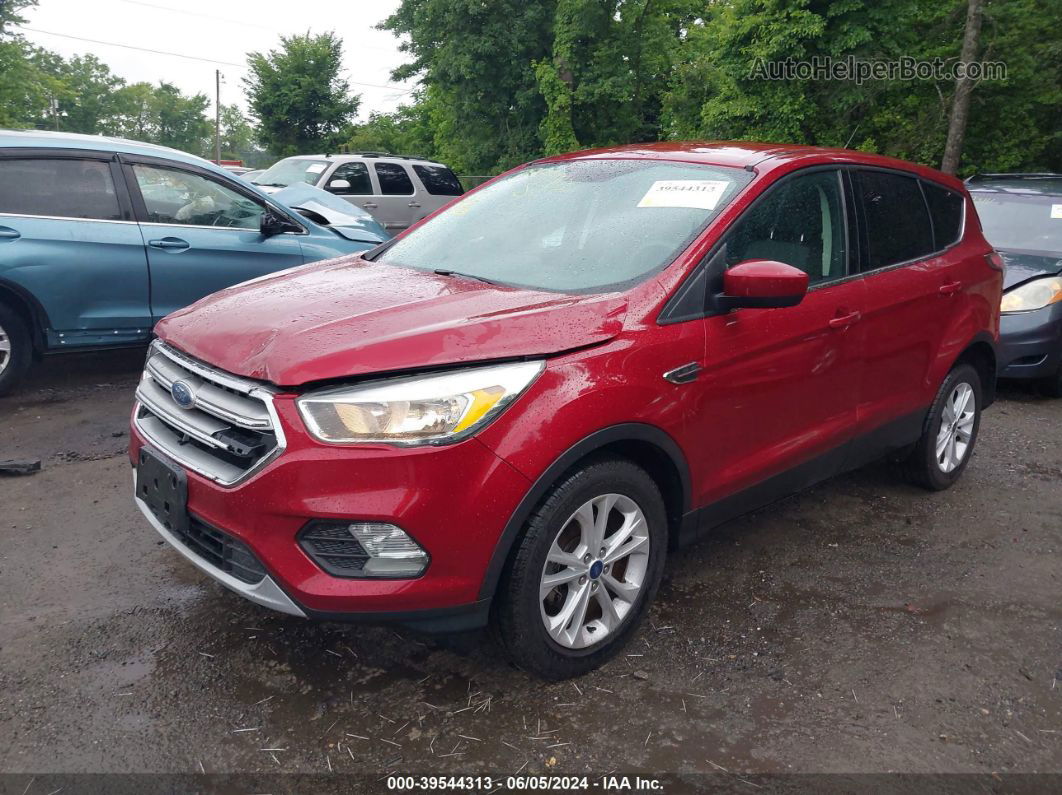 2017 Ford Escape Se Red vin: 1FMCU0GD1HUA76742