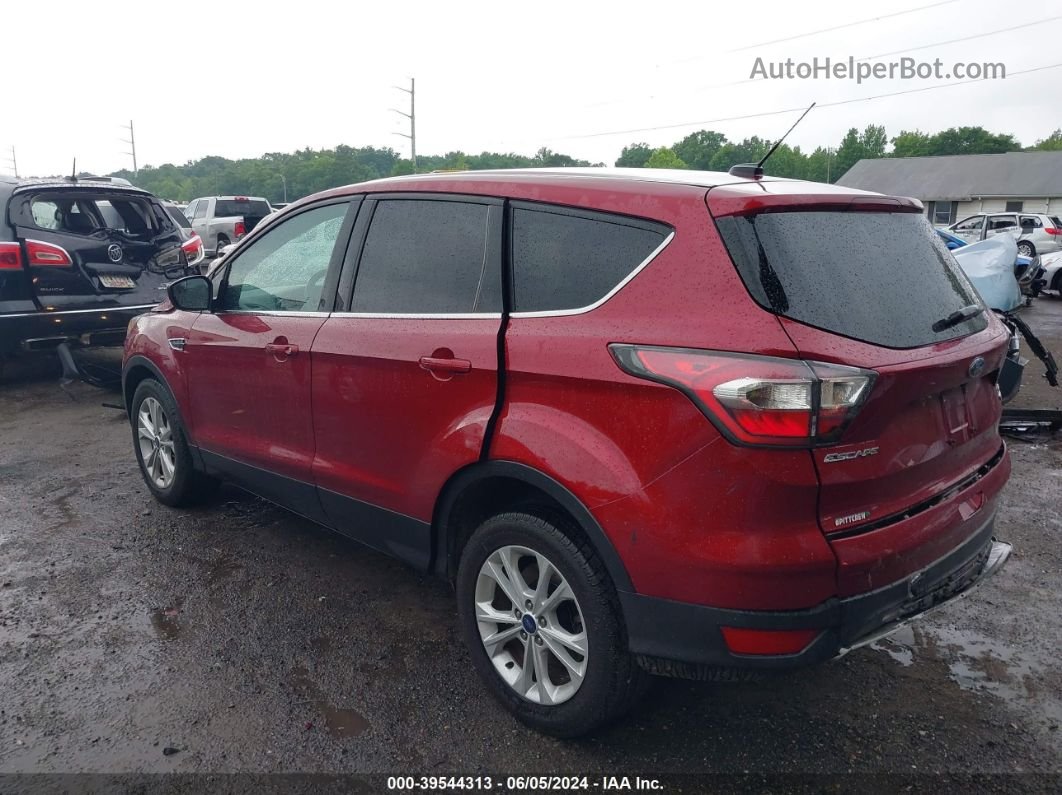 2017 Ford Escape Se Red vin: 1FMCU0GD1HUA76742