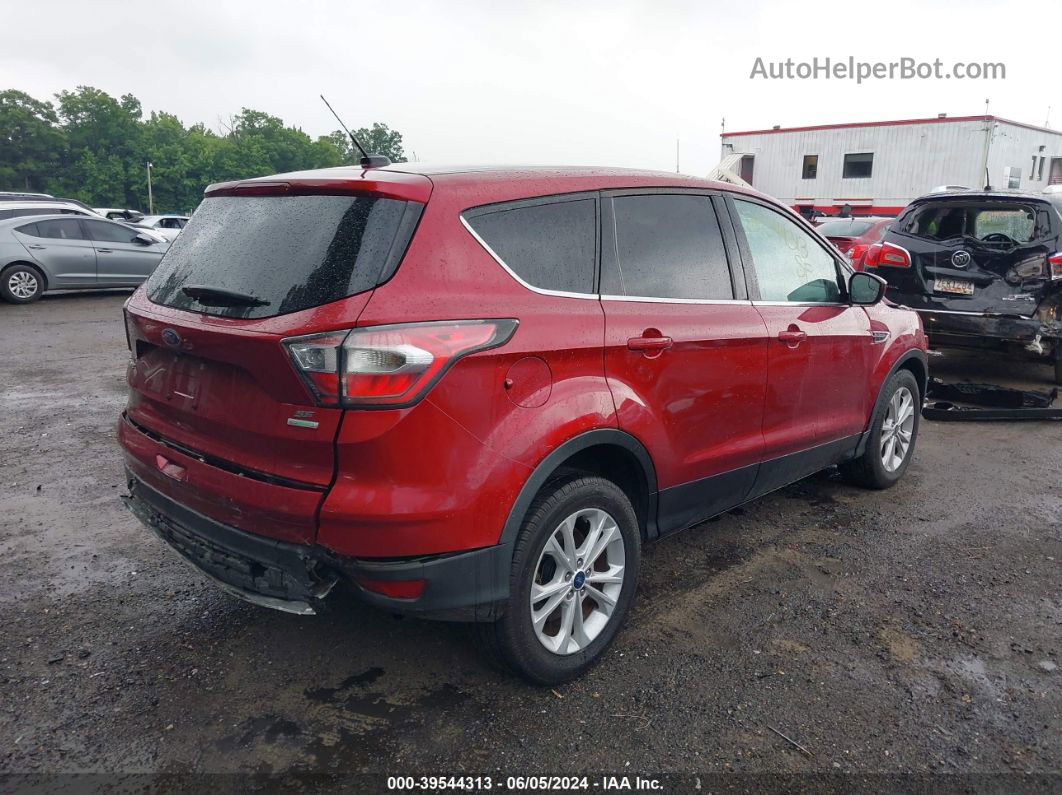 2017 Ford Escape Se Red vin: 1FMCU0GD1HUA76742