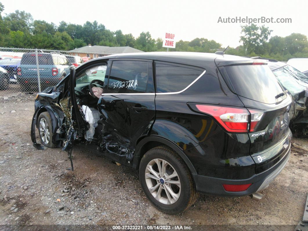 2017 Ford Escape Se Black vin: 1FMCU0GD1HUD25394