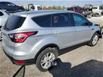 2017 Ford Escape Se Silver vin: 1FMCU0GD1HUD74224